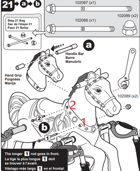 Radio flyer blaze store interactive riding horse instructions