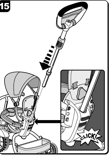 447 Ultra Compact Folding Stroll 'N Trike Assembly & Product